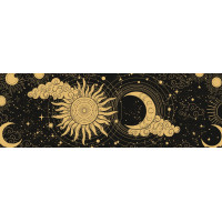 INTERDRUK Panoramatické puzzle: Galaxy: Den a noc 1000 dílků