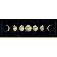 INTERDRUK Panoramatické puzzle: Galaxy: Fáze měsíce 1000 dílků