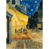 RAVENSBURGER Puzzle Art Collection: Terasa kavárny v noci 1000 dílků