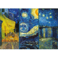 INTERDRUK Puzzle Art: Noční koláž 1000 dílků