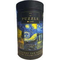 INTERDRUK Puzzle Art: Noční koláž 1000 dílků