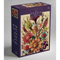 INTERDRUK Puzzle Flowers: Pohádková kytice 1000 dílků