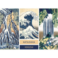 INTERDRUK Puzzle Art: Koláž Katsushika Hokusai 1000 dílků