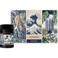 INTERDRUK Puzzle Art: Koláž Katsushika Hokusai 1000 dílků
