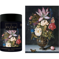 INTERDRUK Puzzle Art: Tichý život s květinami 1000 dílků