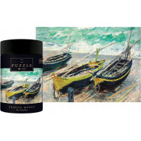 INTERDRUK Puzzle Art: Tři rybářské lodě 1000 dílků