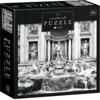 INTERDRUK Puzzle Around the World: Fontána di Trevi, Itálie 500 dílků