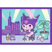 TREFL Puzzle Den s Kuromi 4v1 (35,48,54,70 dílků)