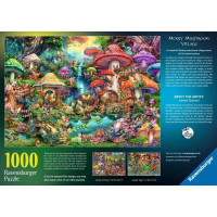 RAVENSBURGER Puzzle Houbová vesnička 1000 dílků