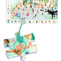 DJECO Puzzle Observation: Taneční škola 100 dílků