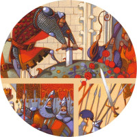 DJECO Puzzle s příběhem Král Artuš 100 dílků