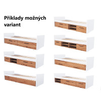 Šuplík VERSO 51 cm - bílý