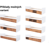 Policový díl VERSO - dub artisan