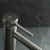 Umyvadlová baterie MAXMAX Rea LUNGO GRIP - nízká - gun grey