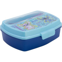 STOR Box na svačinu s příborem Angel a Stitch