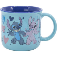 STOR Hrneček keramický 355 ml Stitch