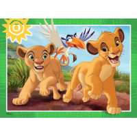 RAVENSBURGER Puzzle Disney: Lví král 4x42 dílků