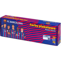 ASTRA Temperové barvy 12x20ml FC Barcelona