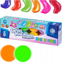 ASTRA Temperové barvy 12x20ml pastelové (neonové)