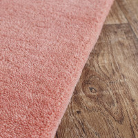 Ručně všívaný kusový koberec Asra wool starorůžová