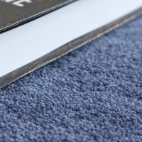 Ručně všívaný kusový koberec Asra wool modrá