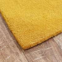 Ručně všívaný kusový koberec Asra wool gold