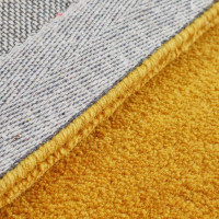 Ručně všívaný kusový koberec Asra wool gold