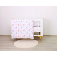 Dětské bavlněné povlečení do postýlky 135x100 cm BABYMAM PREMIUM - Víly