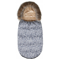Dětský fusak do kočárku BABYMAM Maxi - Boho/béžový