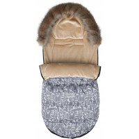 Dětský fusak do kočárku BABYMAM Maxi - Boho/béžový