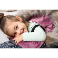 Dětský fusak do kočárku BABYMAM Maxi - Copy/jahodový