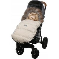 Dětský fusak do kočárku BABYMAM Maxi - světle béžový