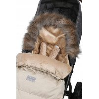 Dětský fusak do kočárku BABYMAM Maxi - světle béžový
