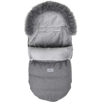 Dětský fusak do kočárku BABYMAM Maxi - tmavě šedý melange