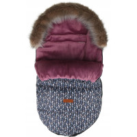 Dětský fusak do kočárku BABYMAM Premium - Copy/jahodový