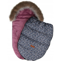 Dětský fusak do kočárku BABYMAM Premium - Copy/jahodový