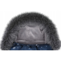 Dětský fusak do kočárku BABYMAM Premium - Nejlepší přítel/šedý