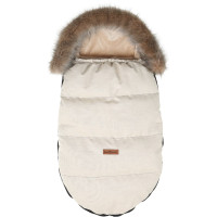 Dětský fusak do kočárku BABYMAM Premium - světle béžový