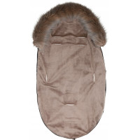 Dětský fusak do kočárku BABYMAM Premium - Zimní les/cappuccino