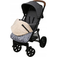 Dětský fusak na sportovní kočárek BABYMAM - Boho/béžový