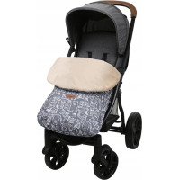Dětský fusak na sportovní kočárek BABYMAM - Boho/béžový
