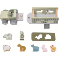 2Kids Toys Dřevěné auto se zvířátky