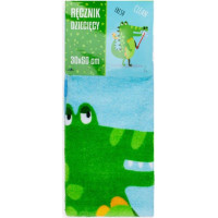 Dětský bavlněný ručník KIDS 30x50 cm - Krokodýl