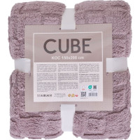 Deka přehoz CUBE 150x200 cm - starorůžová