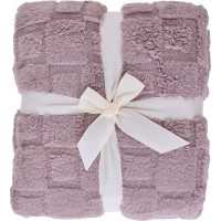 Deka přehoz CUBE 150x200 cm - starorůžová