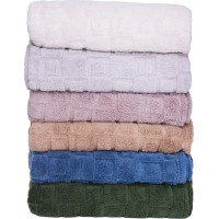 Deka přehoz CUBE 150x200 cm - starorůžová