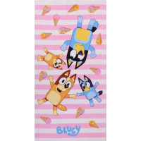 Dětská rychleschnoucí osuška BLUEY Zmrzliny - 70x140 cm