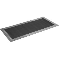 Aqualine Koupelnová předložka 60x120cm, absorpční, šedá PCD014V