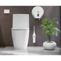 MARPLAST ECOLORED WC štětka závěsná, ABS, Soft Touch, bílá A65801AW