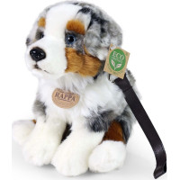 Rappa Plyšový pes australský ovčák sedící 27 cm ECO-FRIENDLY